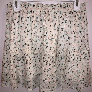 Princess Polly light of life mini skirt white